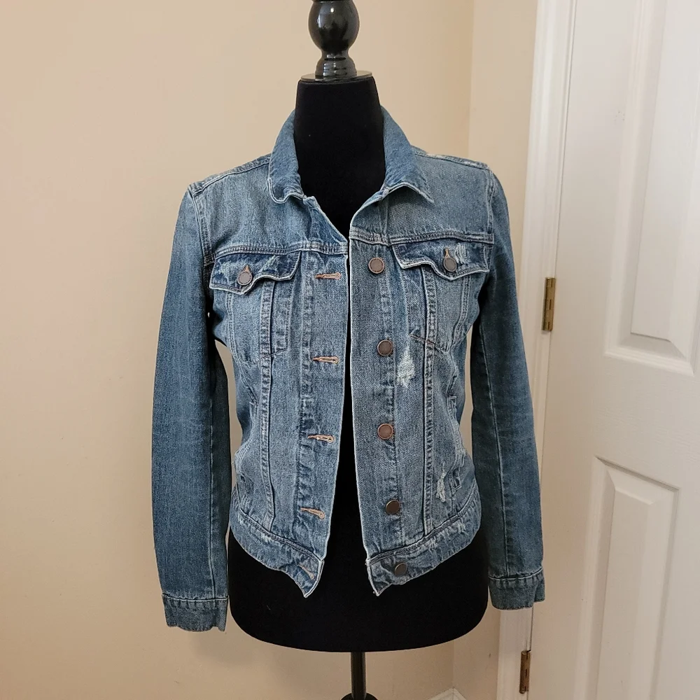 Articles of Society Los Angeles Med. Wash Denim Jean Jacket Size M - Picture 2 of 10